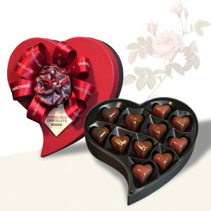 Valentine's Day Chocolate Heart Box Delivery Hanoi