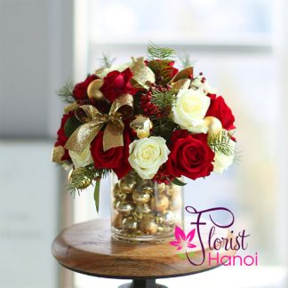 Christmas flower delivery