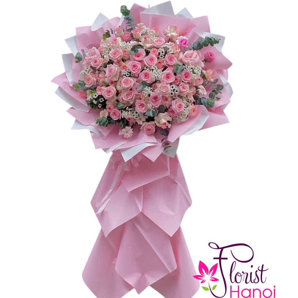 Buy grand opening flower stand delivery Hanoi