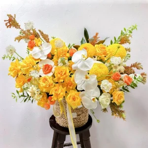 Basket for happy birthday in Hanoi