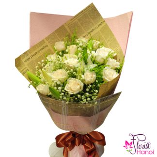 Beautiful bouquet for girlfriend free delivery