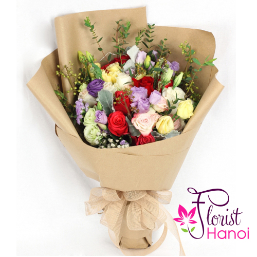 Order beautiful mixed flowers for birthday
