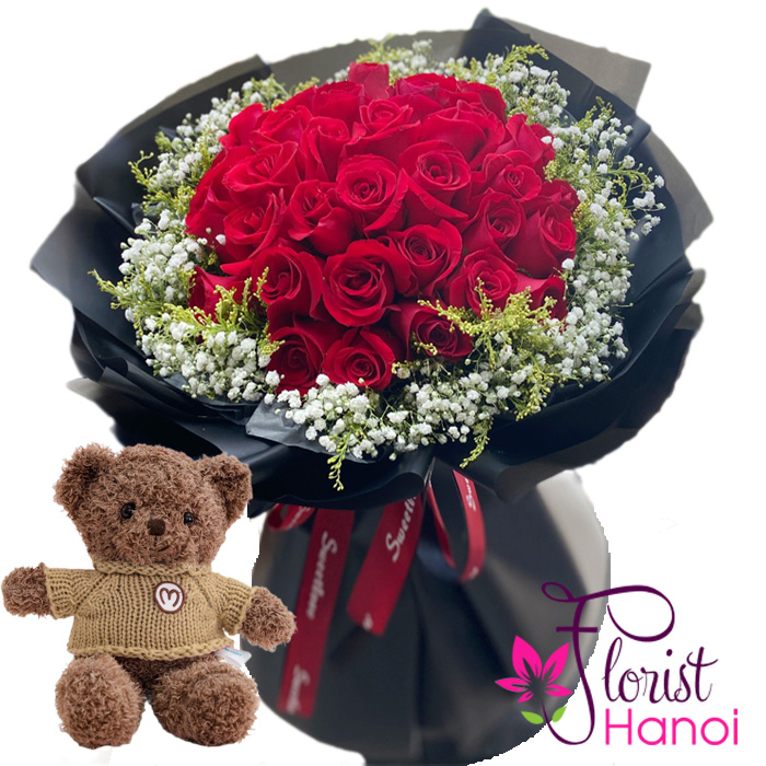 Order birthday combo gift delivery Hanoi Vietnam