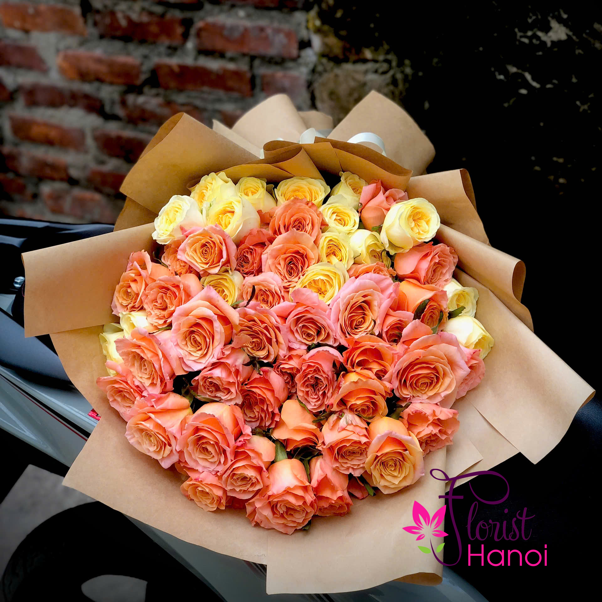 Order birthday flower buch delivery Hanoi