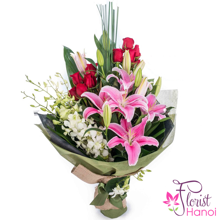 Buy birthday flowers and gifts delivered Hanoi