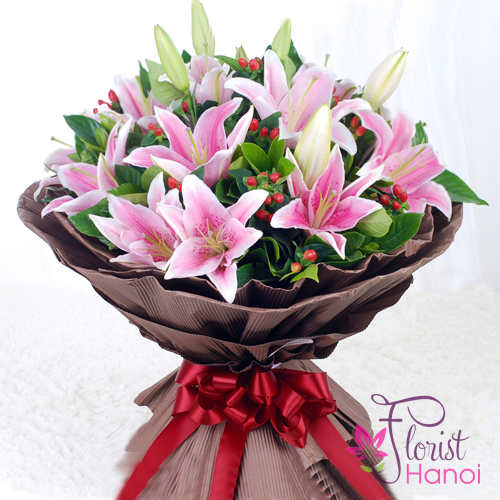 Order birthday flowers for mom in Hanoi