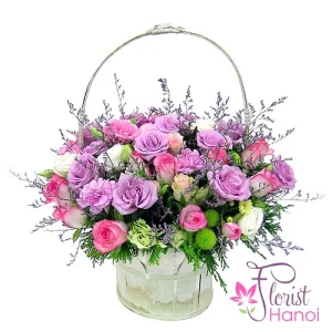 Birthday flowers for sister Hanoi
