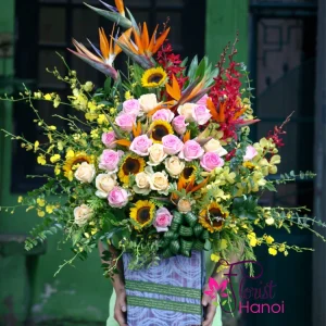 Birthday flowers in Hanoi