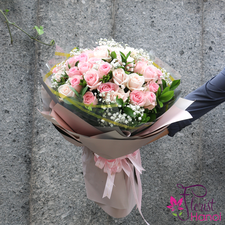 Rose bouquet Hanoi