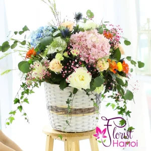 Flower arrangement for birthday in Hanoicity