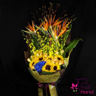 Flowers bouquet for birthday Mommy