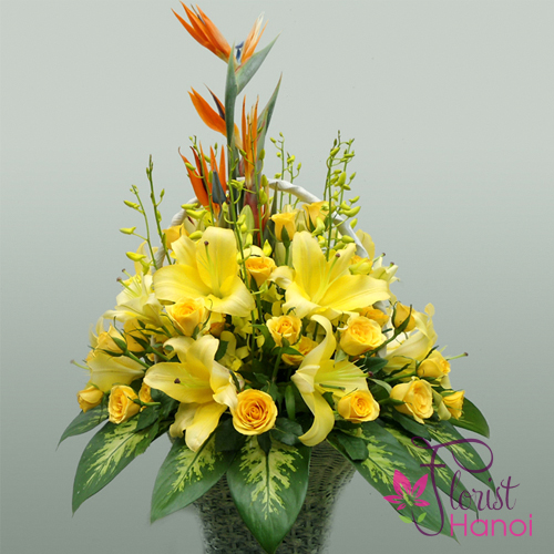 Order flowers for birthday gifts same day delivery Hanoi