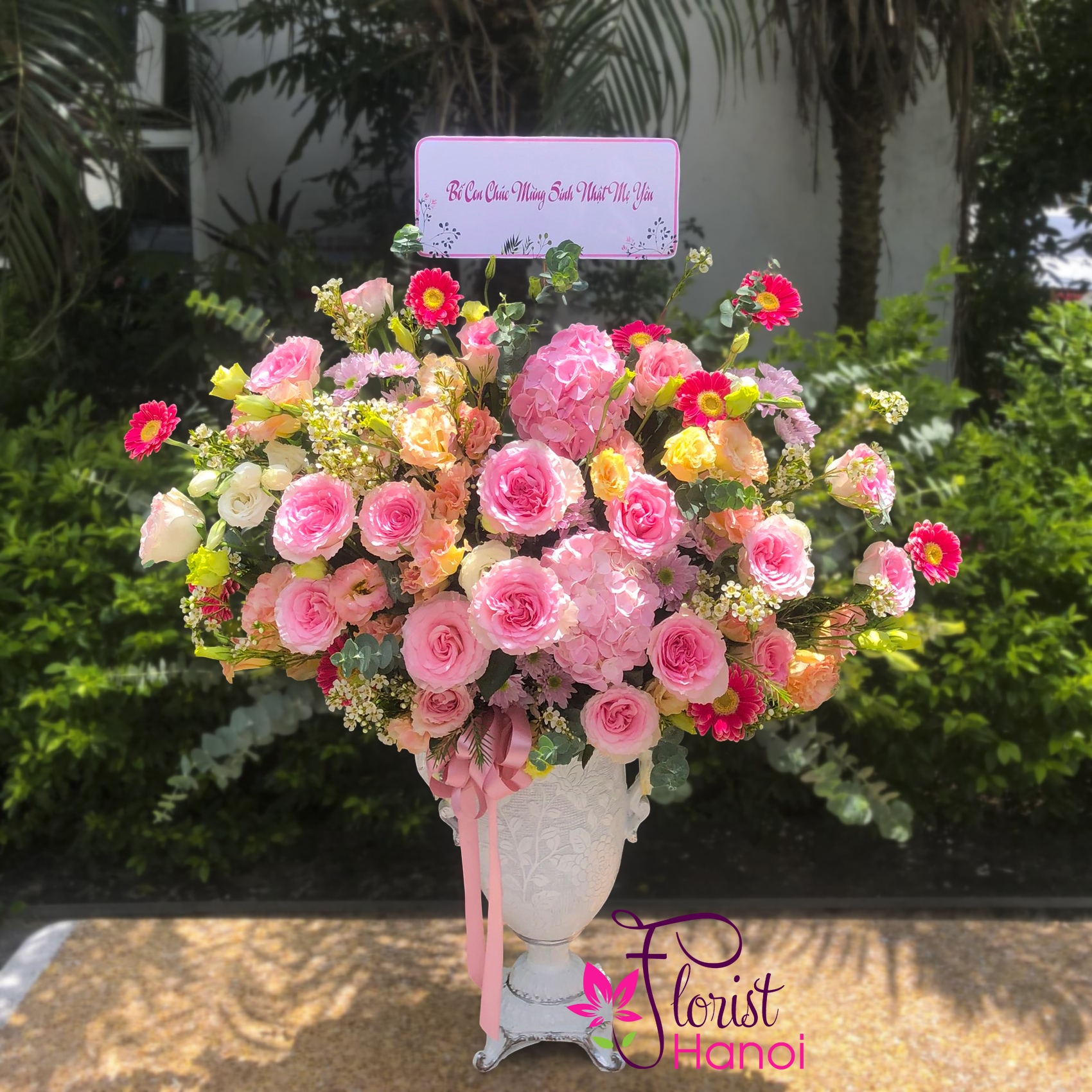 Order flowers for mother in Hanoi