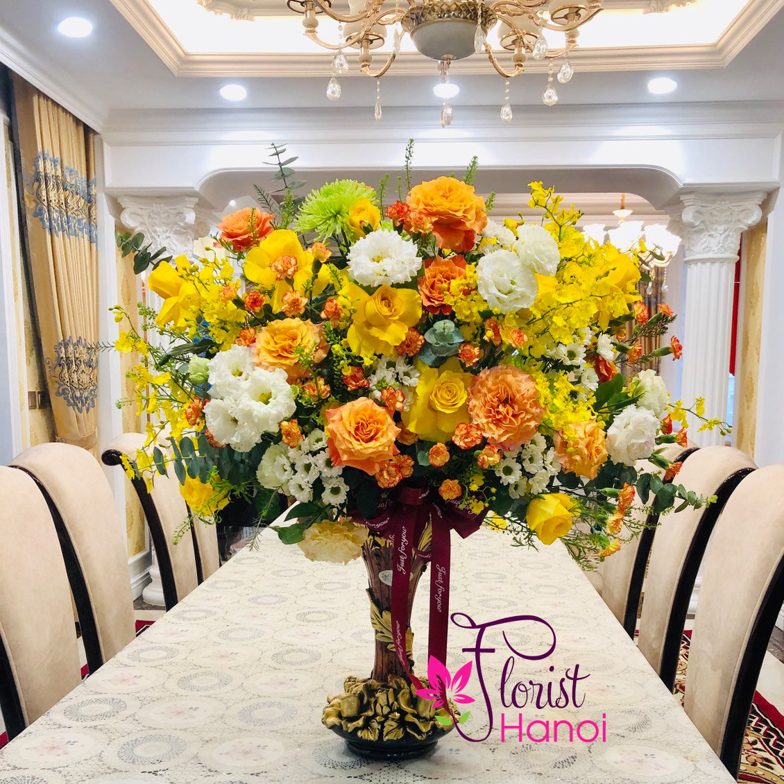 Beautiful flowers for mom