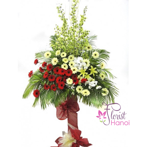 Order beautiful flowers for grand opening in Hanoi