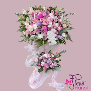 Flowers for shop opening in Hanoi