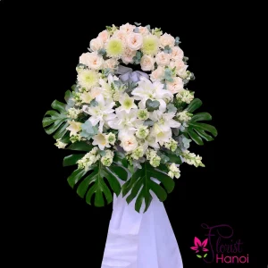 Free delivery sympathy flowers in Hanoi