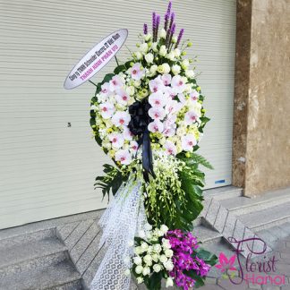 Free delivery sympathy flowers in Hanoi