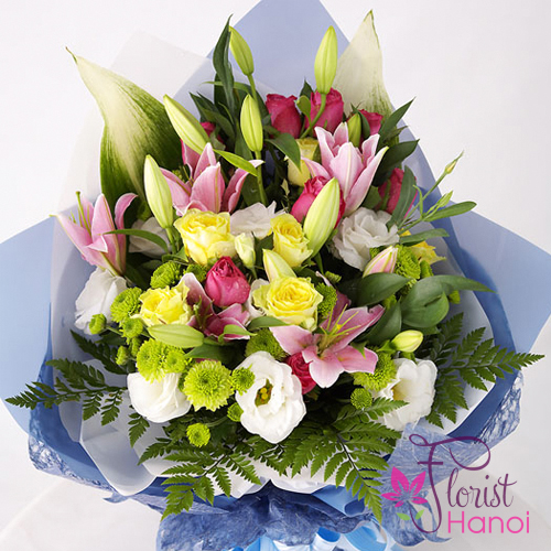 Gift and birthday flowers to Hanoi
