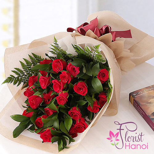 Online birthday flowers for wife in Hanoi