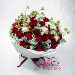 Hanoi birthday flowers for wife