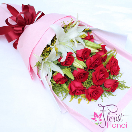 Hanoi birthday flowers online for your love