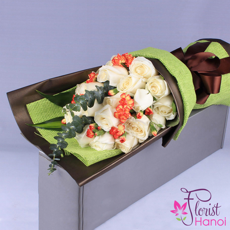 Shop flowers for women's day in Hanoi