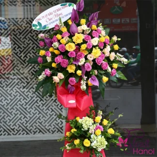 Grand opening flower stand delivery Hanoi