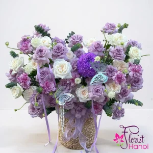 Heartfelt birthday flowers Hanoi