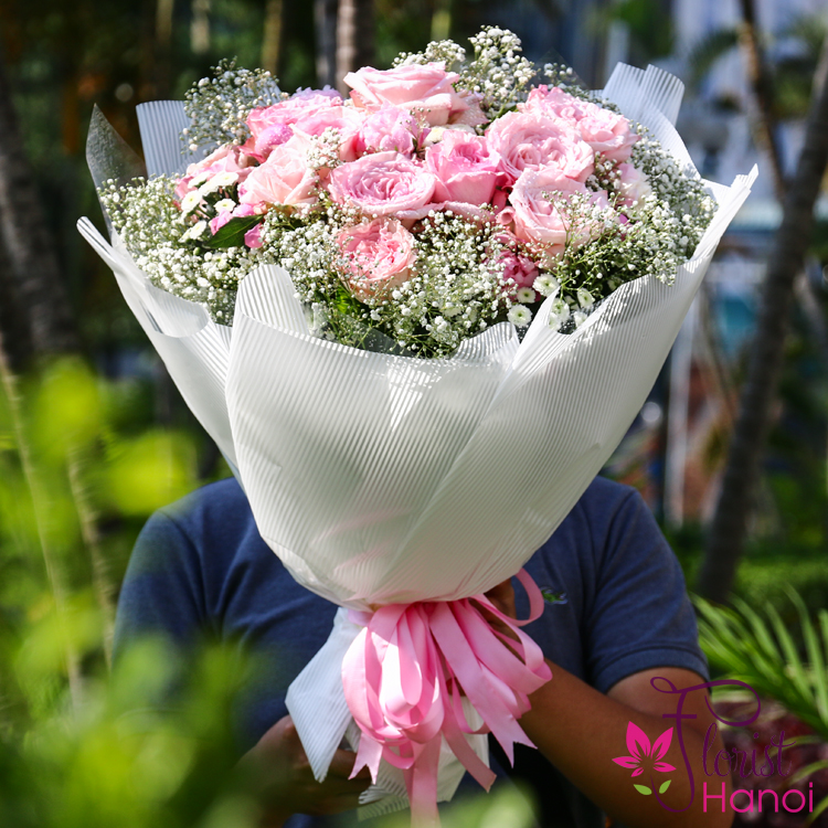 Online love bouquet for girl