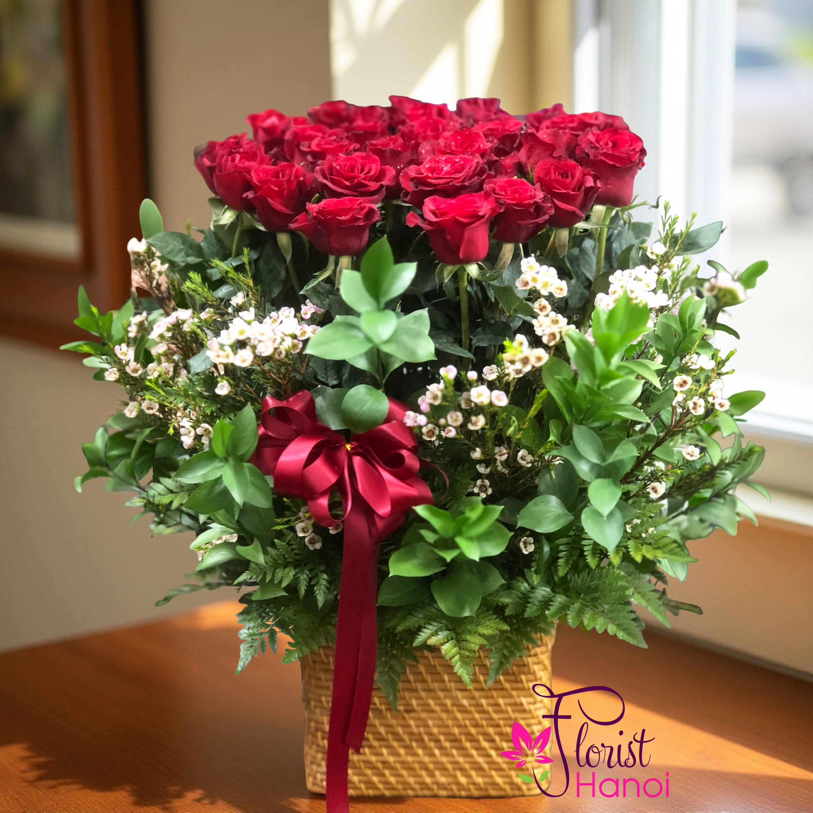 order love flowers for girlfriend in Hanoi
