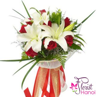 Love flowers for morning in Hanoi