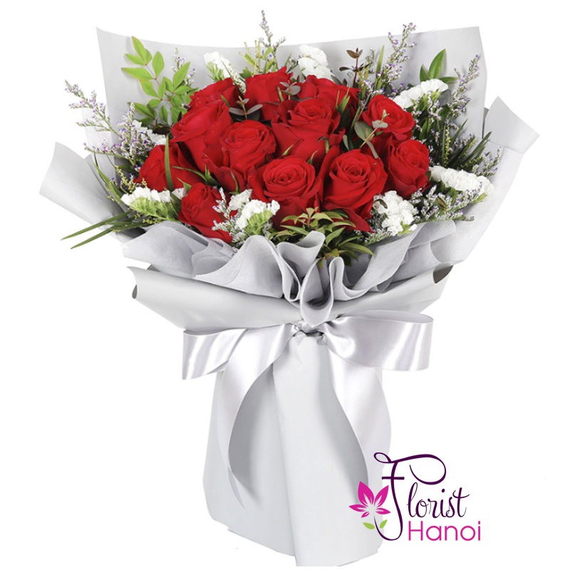 Order online birthday flowers Hanoi