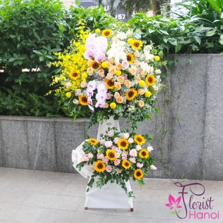 Opening stand flower Hanoi