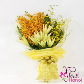 Orchid flower bouquets delivery same day