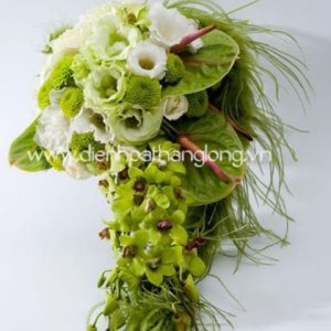 WEDDING BOUQUETS FLOWER GREEN