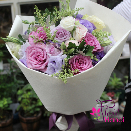 Send romantic flowers for girlfriend 