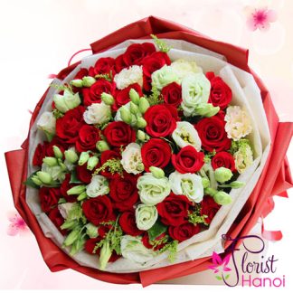 Send Christmas bouquet to Hanoi