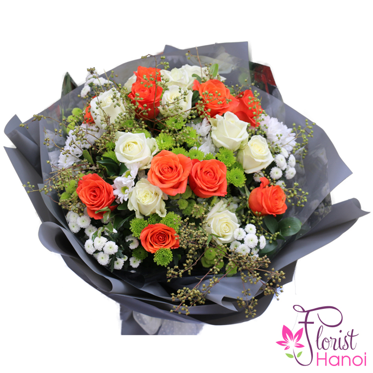 Online send flowers to Hanoi Vietnam