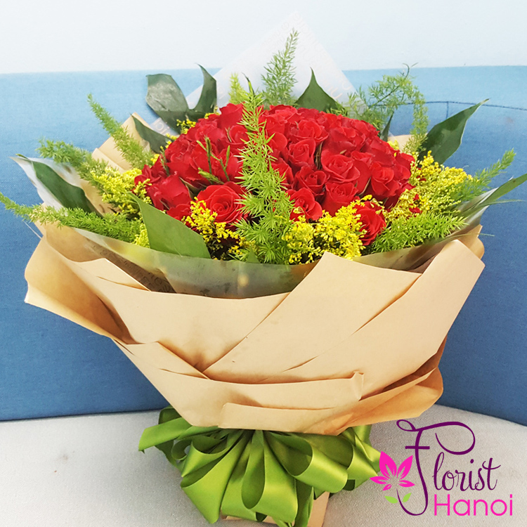 Send love flowers to girlfriend in Saigon