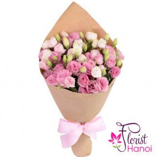 Send Pink lisianthus flowers to Hanoi