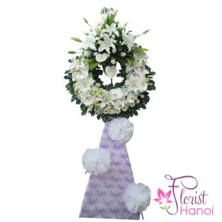 Tips on sending sympathy flowers online to Hanoi