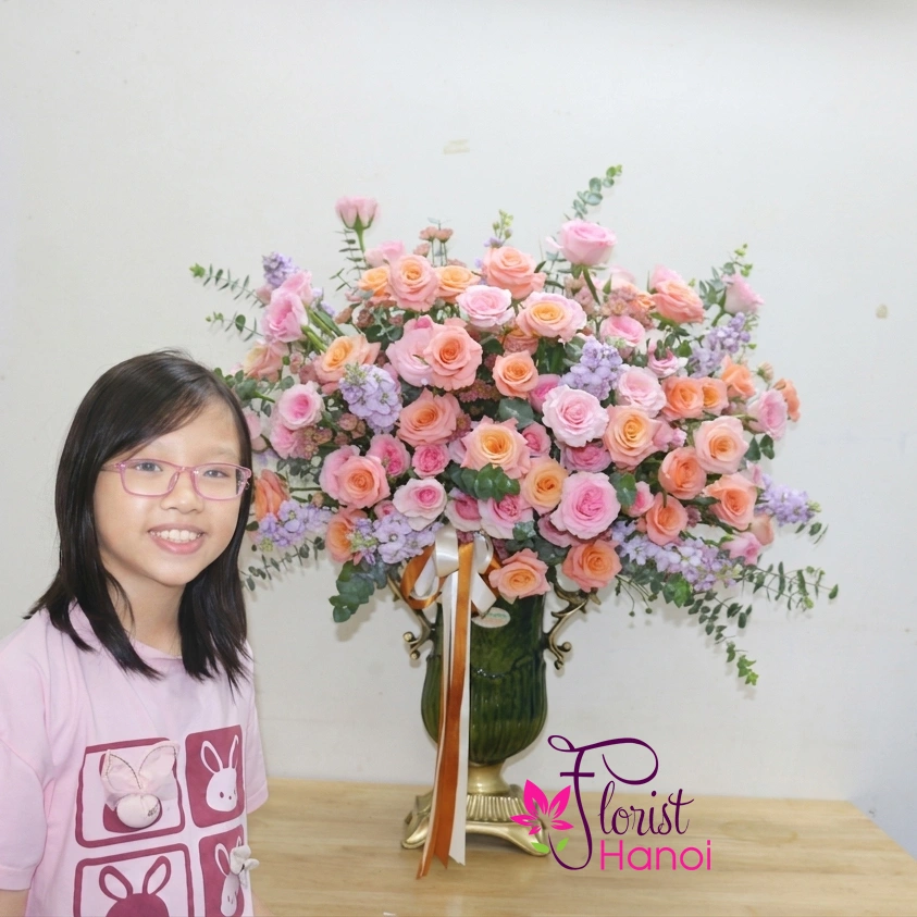 Same-day flower delivery in Hanoi