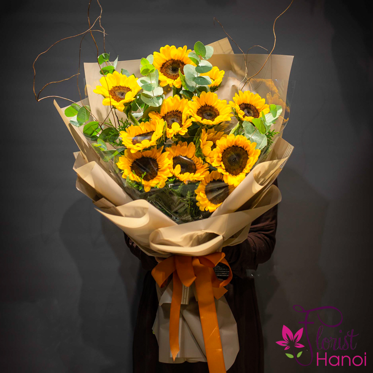 Online sunshine bouquet Hanoi