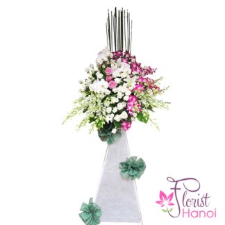 Sympathy flowers delivery in Hanoi