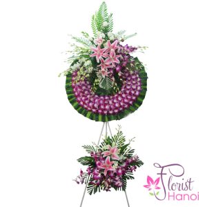 Sympathy flowers Hanoi free delivery