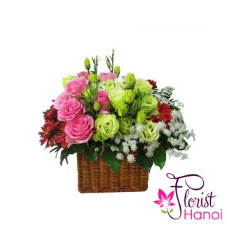 Table flowers bouquet