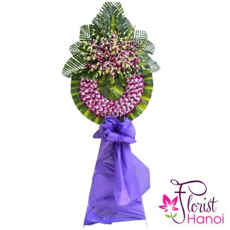 Online cheapest funeral flowers in Hanoi