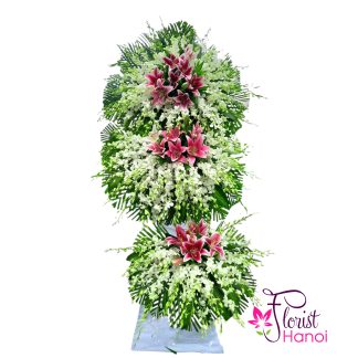 Online flower delivery Phung Hung funeral home