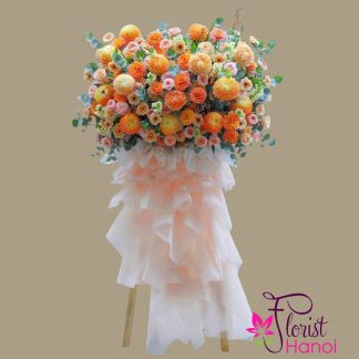 Order luxury flower stand for grand opening in Hanoi